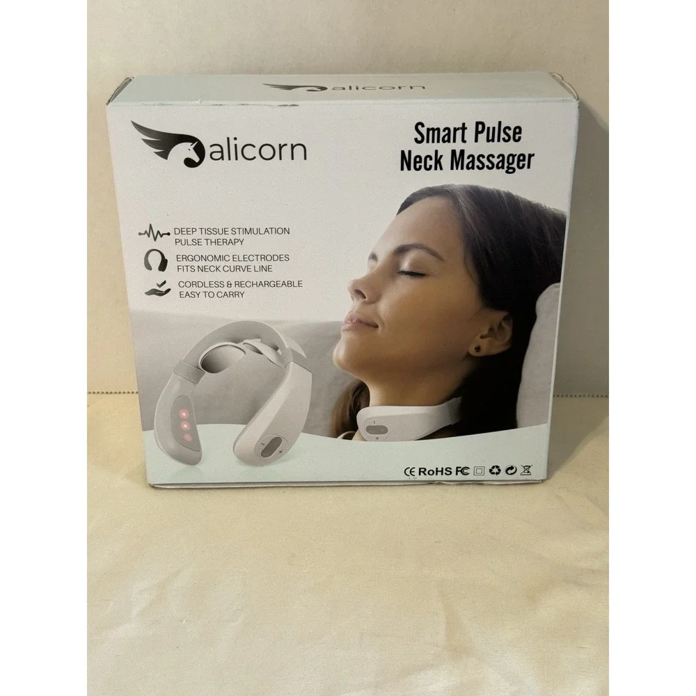 Alicorn Smart Pulse Neck Massager ST-304‎ Heated Wireless Rechargeable